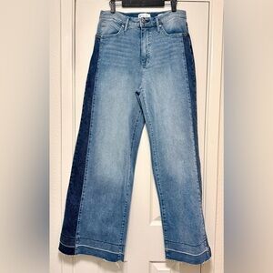 Jessica Simpson Light and Dark Blue Flare Jeans